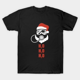 Scubadiving H2o Santa Daughter T-Shirt